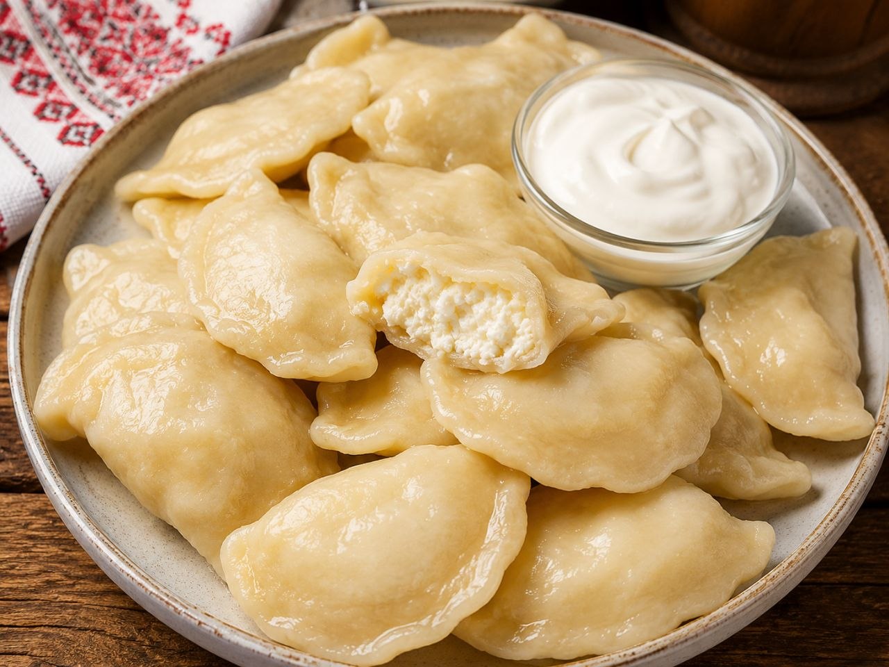 Вареники з сиром